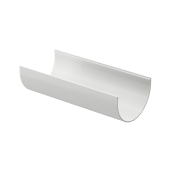 Желоб водосточный 2м (БЕЛЫЙ) standard