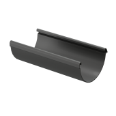 Желоб водосточный 3м (ГРАФИТ) lux