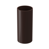 Труба водосточная 1м (ШОКОЛАД) lux