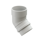 Колено 45° (ПЛОМБИР) lux