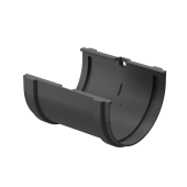 Соединитель желобов (ГРАФИТ) premium