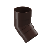 Колено 45° (ШОКОЛАД) premium