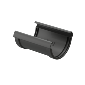 Соединитель желобов (ГРАФИТ) lux