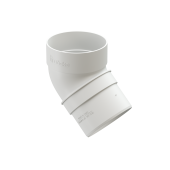 Колено 45° (БЕЛЫЙ) standard