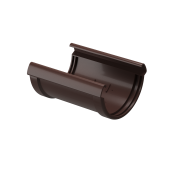 Соединитель желобов (ШОКОЛАД) lux
