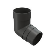 Колено 72° (ГРАФИТ) premium