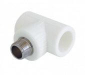 Тройник PPRC D 32х1/2" НР