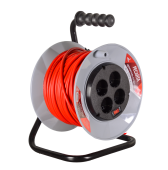 Удлинитель силовой на катушке Ресанта СУ-2х1-30/2 (с выкл., 4 розетки)