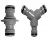 Переходник для поливочного шланга 1/2" (16мм)