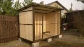 Блоки бетонные опорные (комплект  4 шт) 