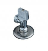 кран шаровой угловой с фильтром TRm 1/2"х1/2" наруж/наруж с отражателем