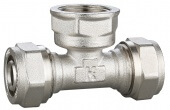 Тройник компрессионный с внутренней резьбой 20х1/2"х20 Comtek