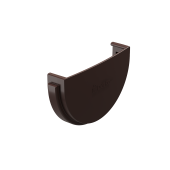 Заглушка желоба (ТЁМНО-КОРИЧНЕВЫЙ) standard