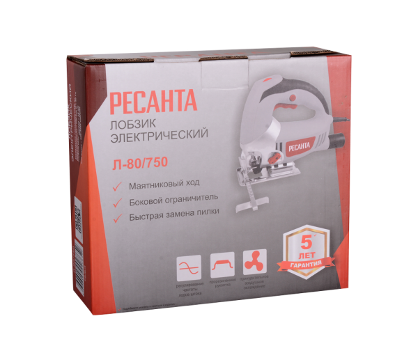 Лобзик электрический Ресанта Л-80/750