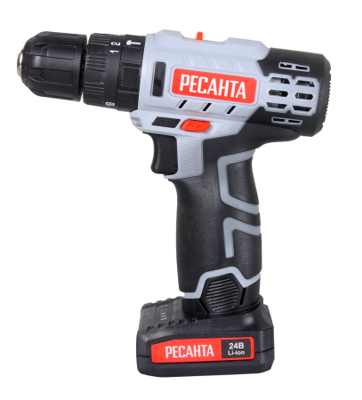 Дрель-шуруповерт аккумуляторная Ресанта ДА-24-2ЛК-У