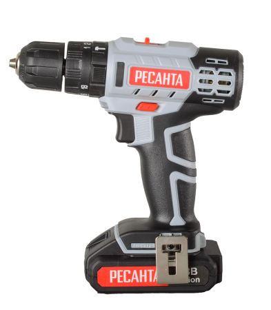 Дрель-шуруповерт аккумуляторная Ресанта ДА-18-2ЛК-У