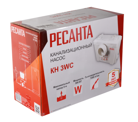 Канализационный насос Ресанта КН 3WC