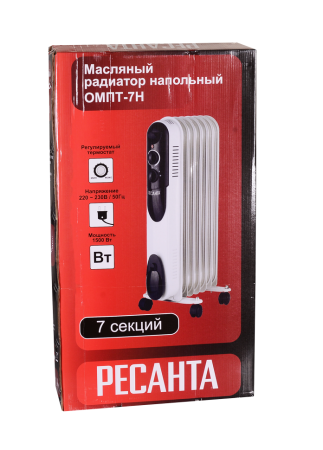 Масляный радиатор РЕСАНТА ОМПТ-7Н