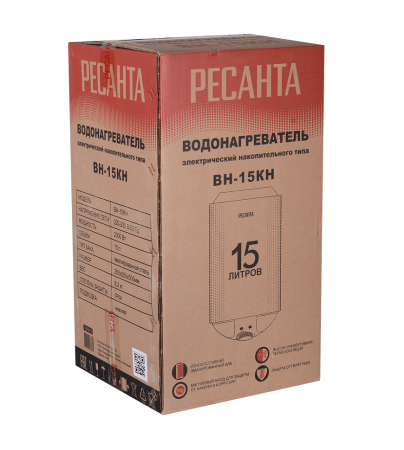 Водонагреватель накопительный ВН-15КН Ресанта