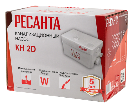 Канализационный насос Ресанта КН 2D