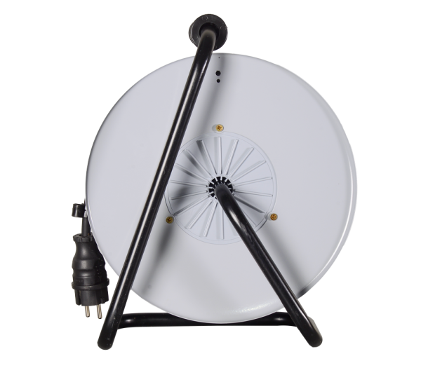 Удлинитель силовой на металлической катушке Ресанта СУ-3х2,5КГ-30/3 (с выкл., 4 розетки, IP44)