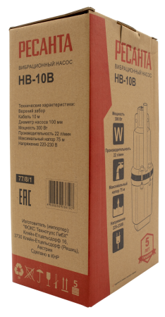 Вибрационный насос Ресанта НВ-10В