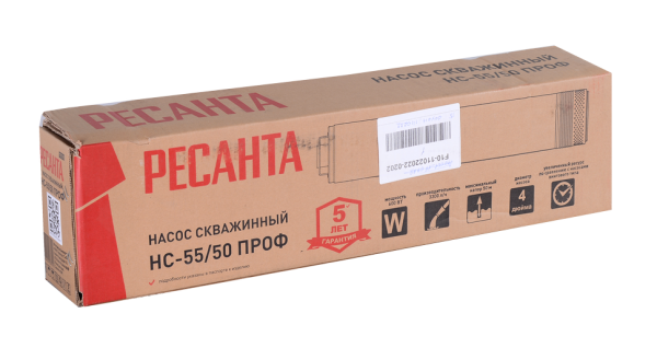 Скважинный насос Ресанта НС-55/50 ПРОФ