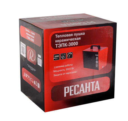 Электрическая тепловая пушка РЕСАНТА ТЭПК-3000