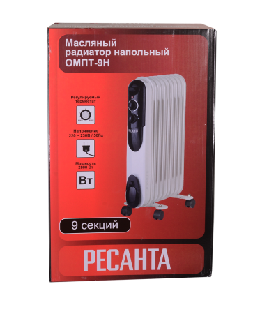 Масляный радиатор РЕСАНТА ОМПТ-9Н