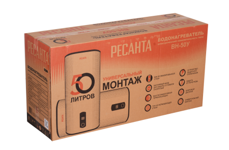 Водонагреватель накопительный Ресанта ВН-50У