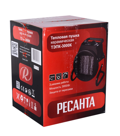 Электрическая теплопушка РЕСАНТА ТЭПК-3000K