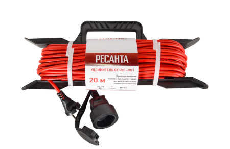 Удлинитель силовой на раме Ресанта СУ-2х1-20/1 (IP44)