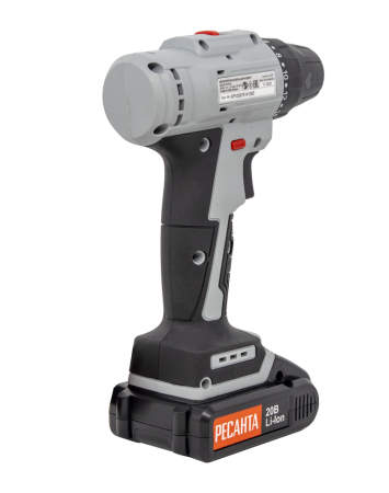 Дрель-шуруповерт аккумуляторная Ресанта ДА-20-2ЛК-Б (2,0 А/ч) (бесщеточный двигатель)