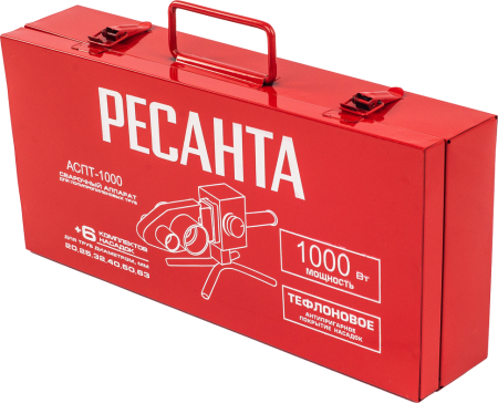 Аппарат для сварки ПВХ труб Ресанта АСПТ-1000