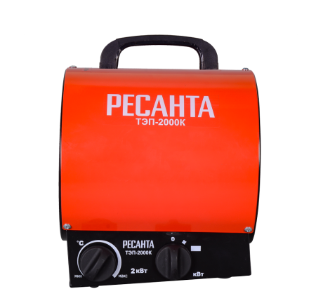 Электрическая тепловая пушка РЕСАНТА ТЭП-2000К