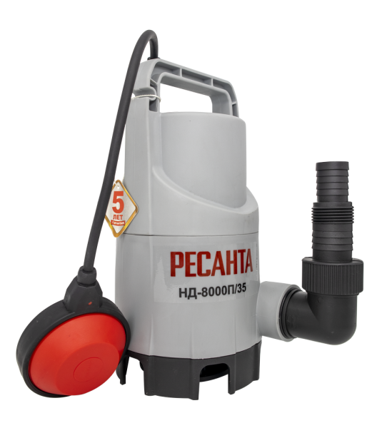 Дренажный насос Ресанта НД-8000П/35