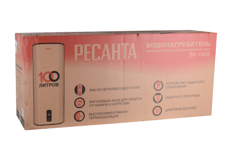 Водонагреватель накопительный ВН-100В Ресанта