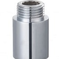 Удлинитель внутренняя/наружная резьба никелированный Удлинитель внутренняя/наружная резьба никелированный